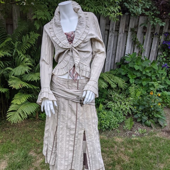 Unique Skirt and Bolero Set from France - Picture 1 of 6